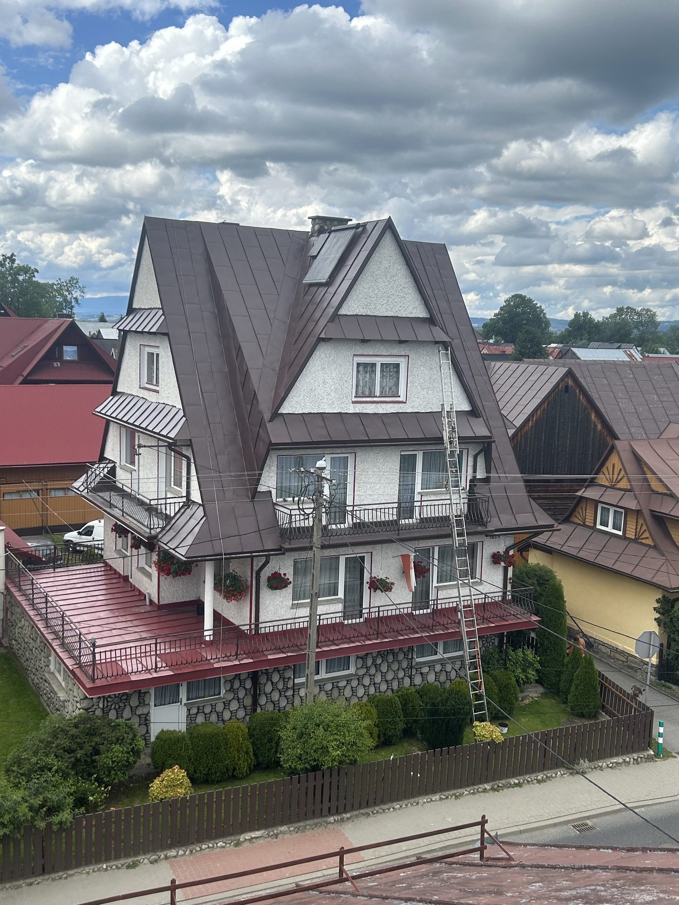 Malowanie dachu, Małopolska